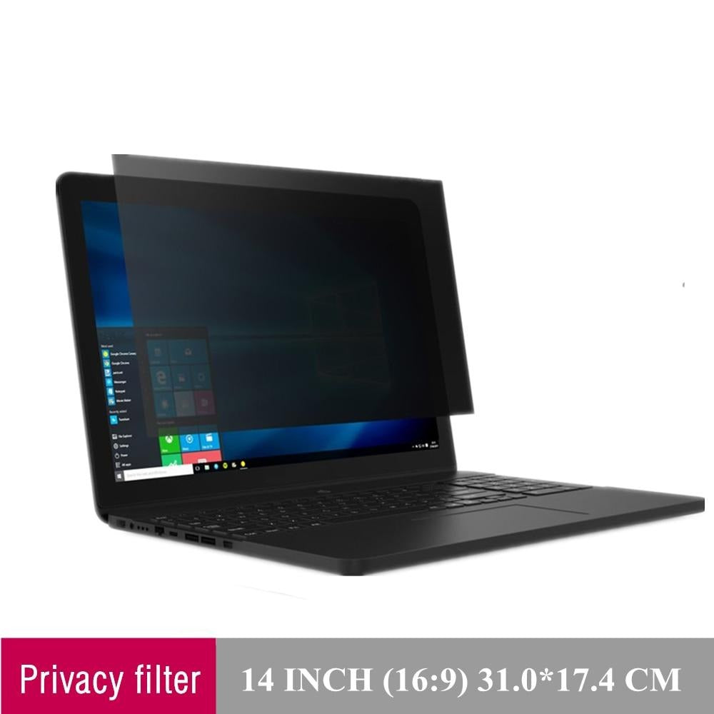 14 inch Privacy Filter Anti spy Screens protective film for 16:9  Laptop 12 3/16 "wide x 6 7/8 " high (310mm*174mm)