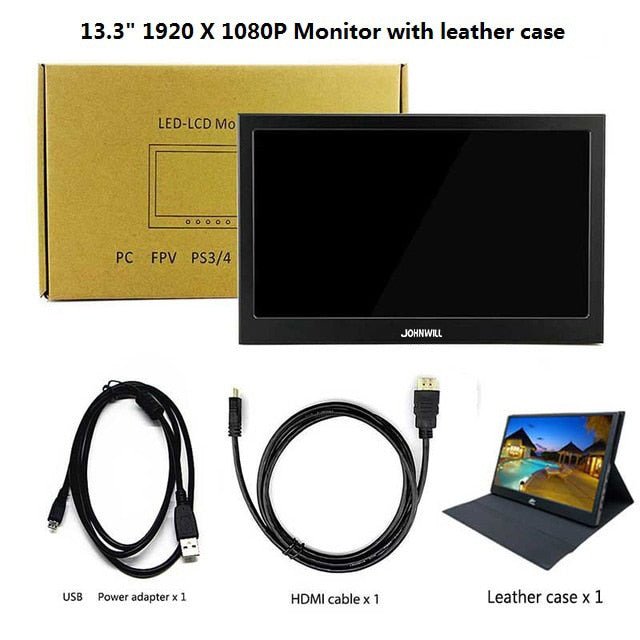 13.3 inch 2560x1440 Portable PC Monitor for PS4 & Windows