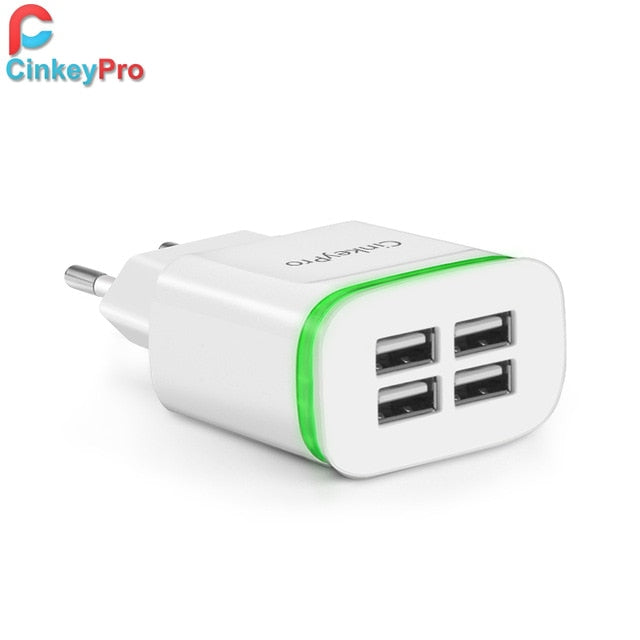 5V 2 Ports LED Light USB Charger