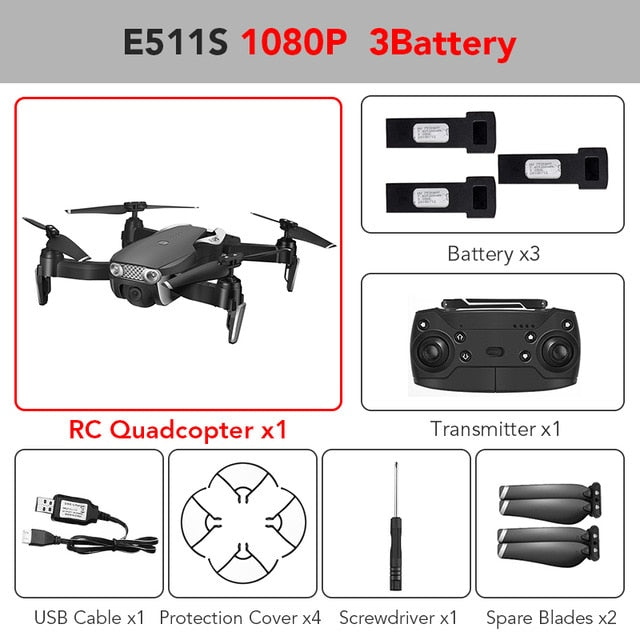 Eachine E511S GPS Dynamic Follow WIFI FPV Video With 5G 1080P Camera Drone