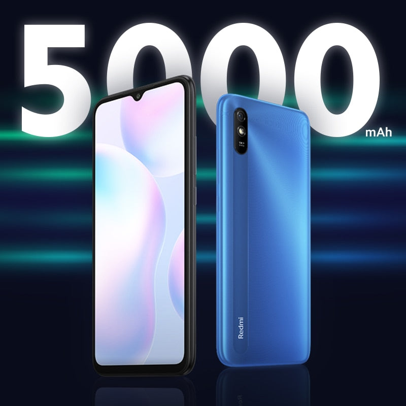 Global Version Xiaomi Redmi 9A 9 A 2GB RAM 32GB ROM Mobile Phone MTK Helio G25 Octa Core 13MP AI Rear Camera 6.53" HD+ 5000mAh