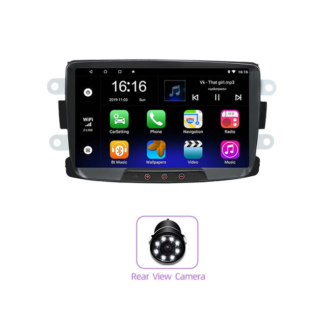 Wetowe 7 inch Car GPS Navigation with Bluetooth