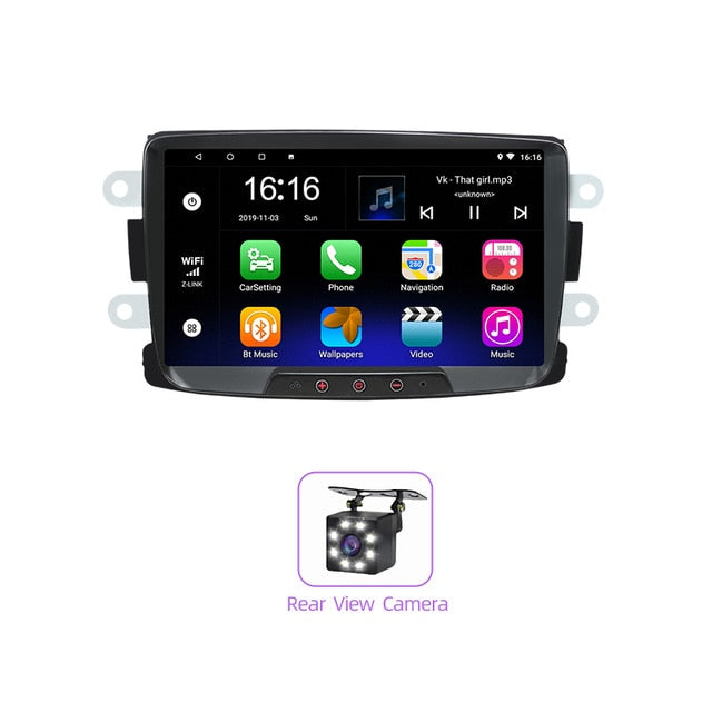 Wetowe 7 inch Car GPS Navigation with Bluetooth