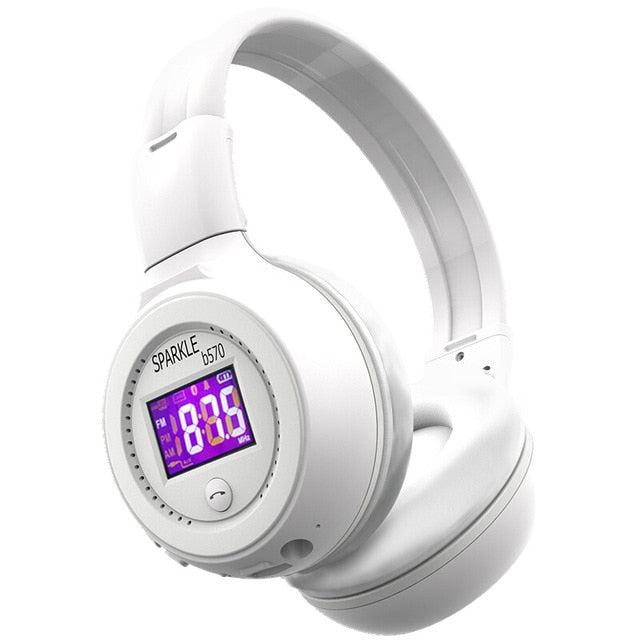 HiFi Stereo Bluetooth Headphone With Micro SD Card and FM Radio