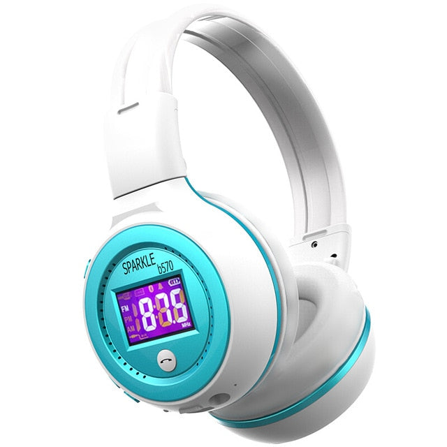 HiFi Stereo Bluetooth Headphone With Micro SD Card and FM Radio