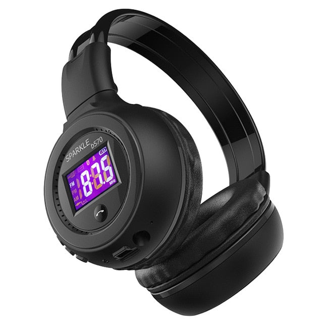 HiFi Stereo Bluetooth Headphone With Micro SD Card and FM Radio