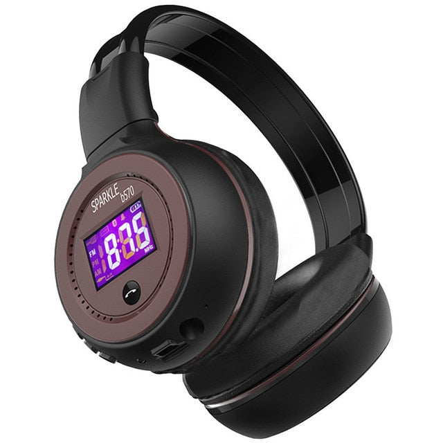 HiFi Stereo Bluetooth Headphone With Micro SD Card and FM Radio