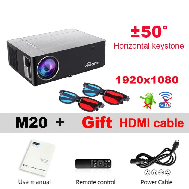 Vivicine 1920x1080 Full HD Projector