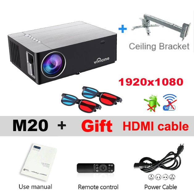 Vivicine 1920x1080 Full HD Projector