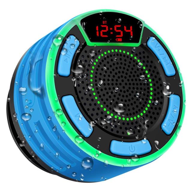 TWS Bluetooth Waterproof Speaker with Suction Cup