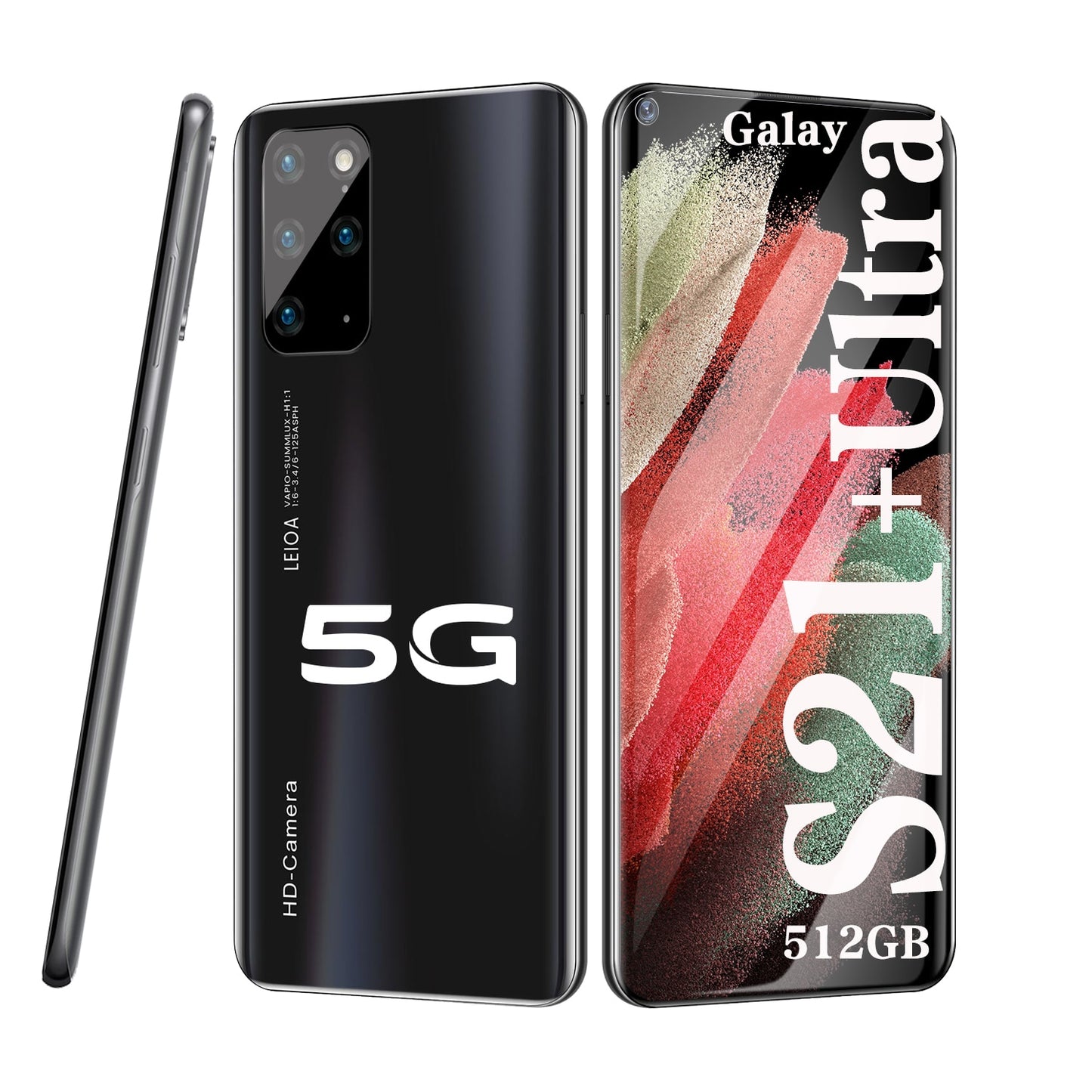 Galay S21+Ultra Smartphone 7.2 HDinch 12GB+512GB 5800mAh Global Version 4G/5G Android10.0 Mobile phone Celulares Cellphone