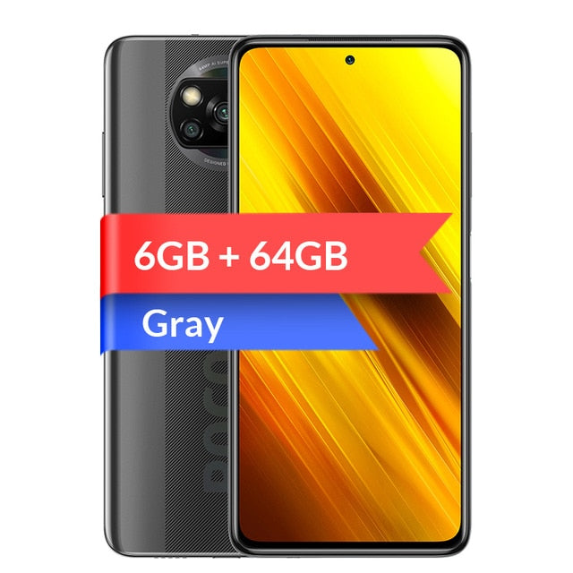 In Stock Global Version POCO X3 NFC Snapdragon 732G 120Hz DotDisplay POCO Smartphone 5160mAh 33W Fast Charge 64MP Quad Camera