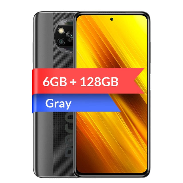 In Stock Global Version POCO X3 NFC Snapdragon 732G 120Hz DotDisplay POCO Smartphone 5160mAh 33W Fast Charge 64MP Quad Camera