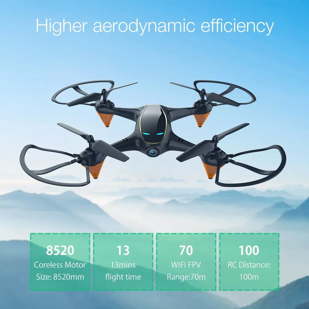 Eachine E38 WiFi FPV 4K Camera Optical Flow 1080P HD Dual Camera Drone